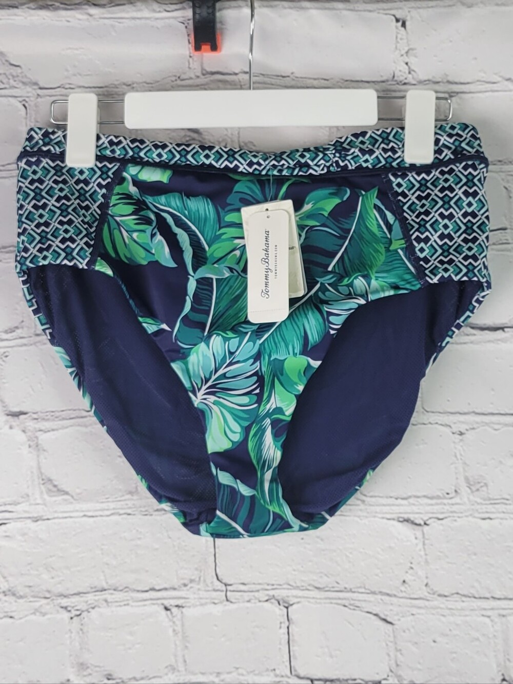 NWT TOMMY BAHAMA High Waist Tummy Control Bottoms - Breezy Palms